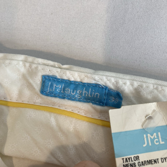 J McLaughlin Men's Taylor Straight Fit Chino Pants Size 38 Lightweight Preppy - Picture 3 of 14